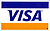 Visa credit card online payment accepted
