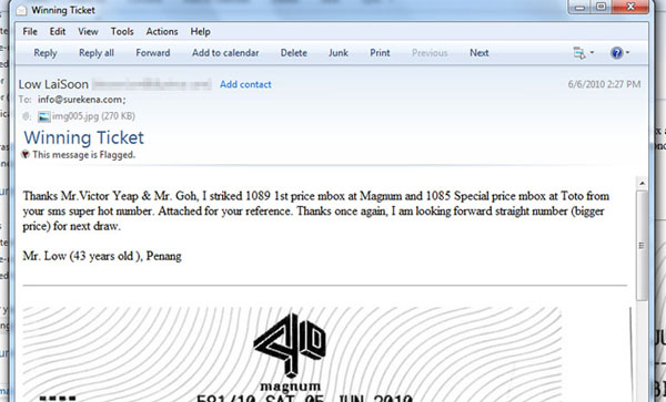 Winining Testimonials Mr Low 5 June 10