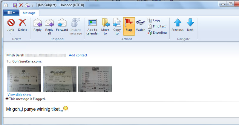 cerita menang nombor 4d