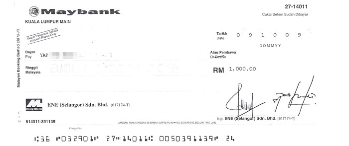 cheque winning cash magnum