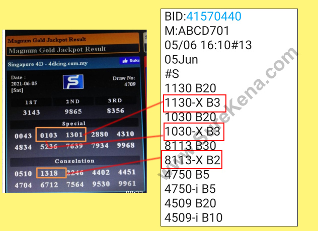 Magnum 4D Result - 29 May 2021