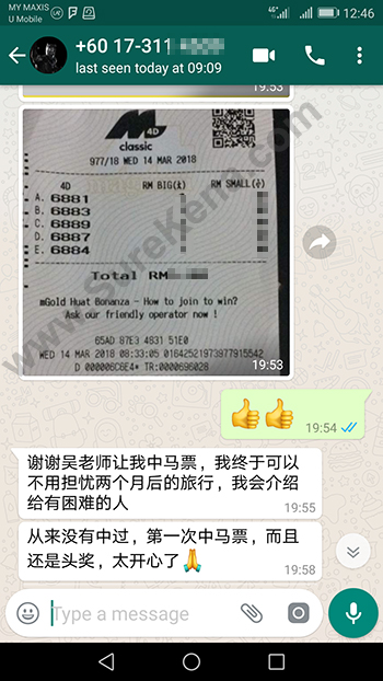 whatsapp magnum magnum win 4d tiket