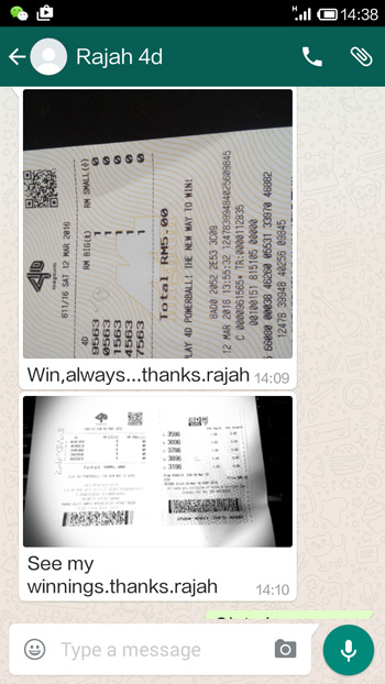 whatsapp tiket menang 4d
